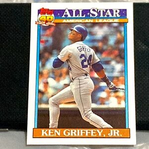 Ken Griffey jr. baseball card